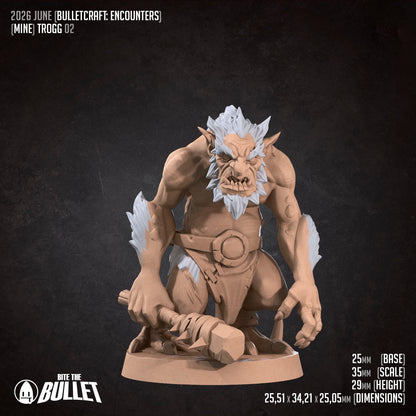 Mine, Troggs | D&D TTRPG Miniature | Bite the Bullet