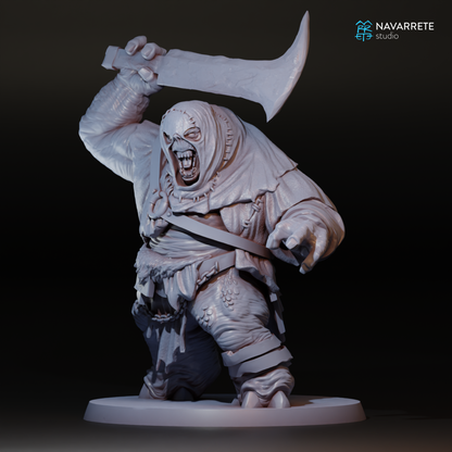 Trolls tabletop gaming miniature by Tattles Told 3D, featuring a detailed troll figure from Navarrete Studio for gaming and collection.