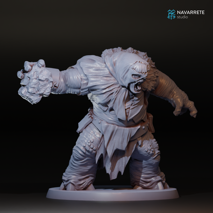 Trolls tabletop gaming miniature by Tattles Told 3D, featuring a detailed troll figure for role-playing games.