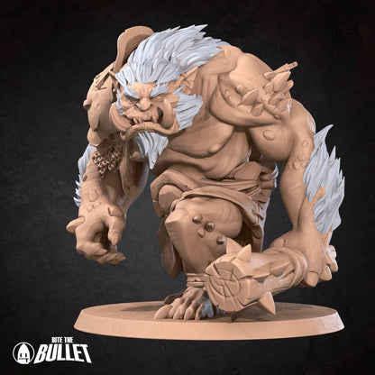 Mine, Troll | D&D TTRPG Miniature | Bite the Bullet