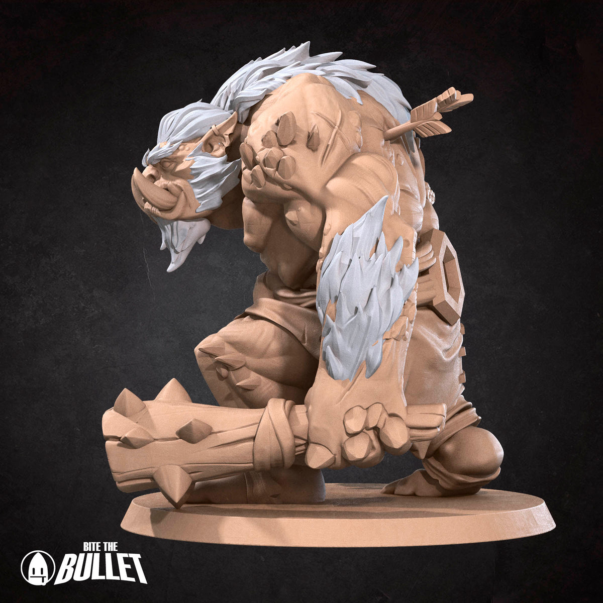 Mine, Troll | D&D TTRPG Miniature | Bite the Bullet