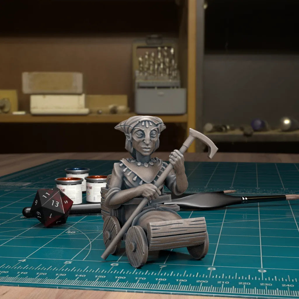 CoS Vistani | D&D TTRPG Mini | TytanTroll Miniatures