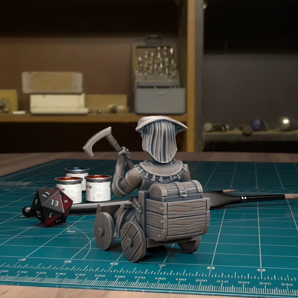 CoS Vistani | D&D TTRPG Mini | TytanTroll Miniatures