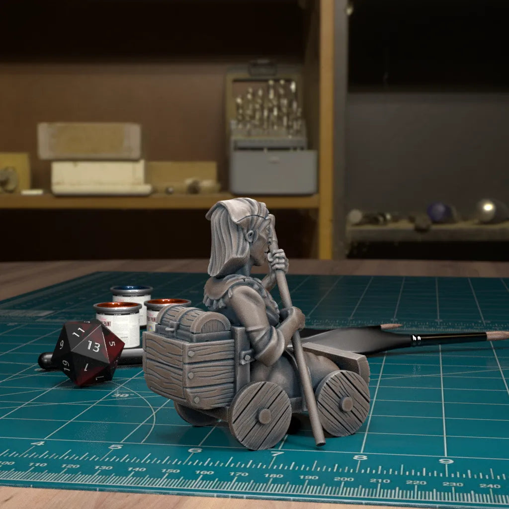 CoS Vistani | D&D TTRPG Mini | TytanTroll Miniatures