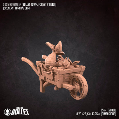 Bullet Town Forest Village, Vegetable Sale Point Set | D&D TTRPG Scatter | Bite the Bullet