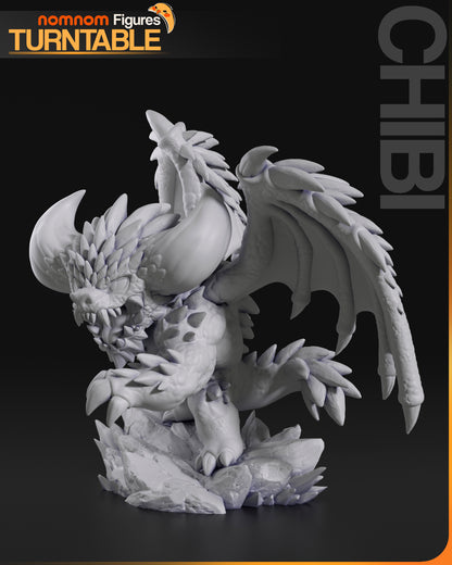 Chibi Calamity Spawn | Resin Garage Kit Figure Game Fan Art | Nomnom Figures