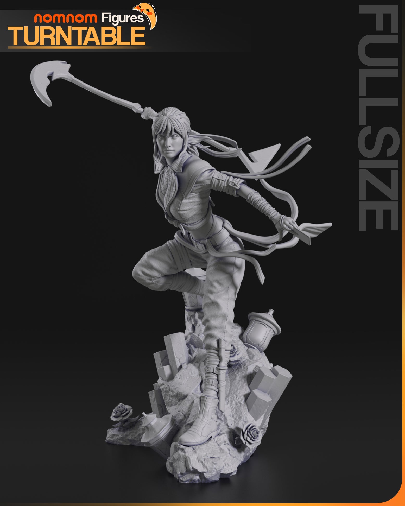Edge of the Expedition | Resin Garage Kit Figure Fan Art | Nomnom Figures