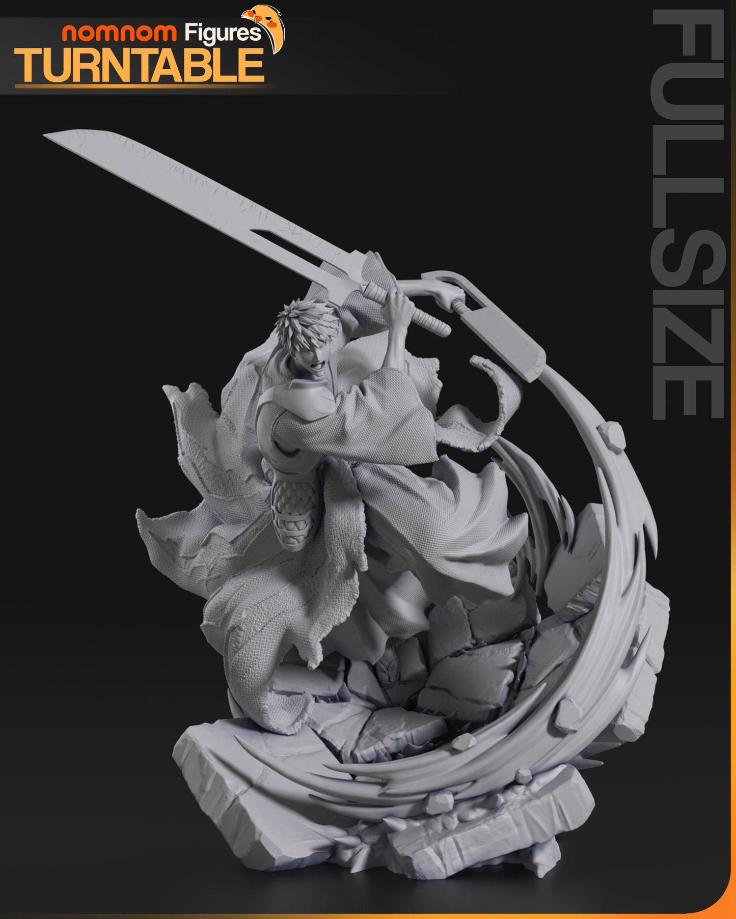 Soul Blade Warrior | Resin Garage Kit Figure Fan Art | Nomnom Figures