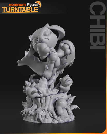 Chibi Sugar Stack Sweetie | Figura de resina Garage Kit Anime Fan Art | Nomnom Figures