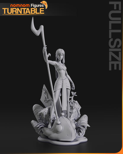 Daugther of Atlantis | Resin Garage Kit Figure Fan Art | Nomnom Figures