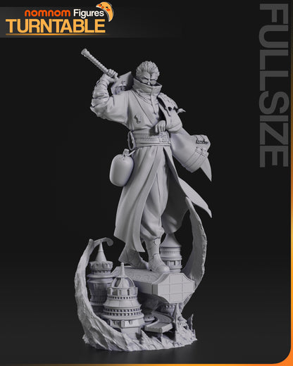 The Last Mentor | Resin Garage Kit Figure Fan Art | Nomnom Figures