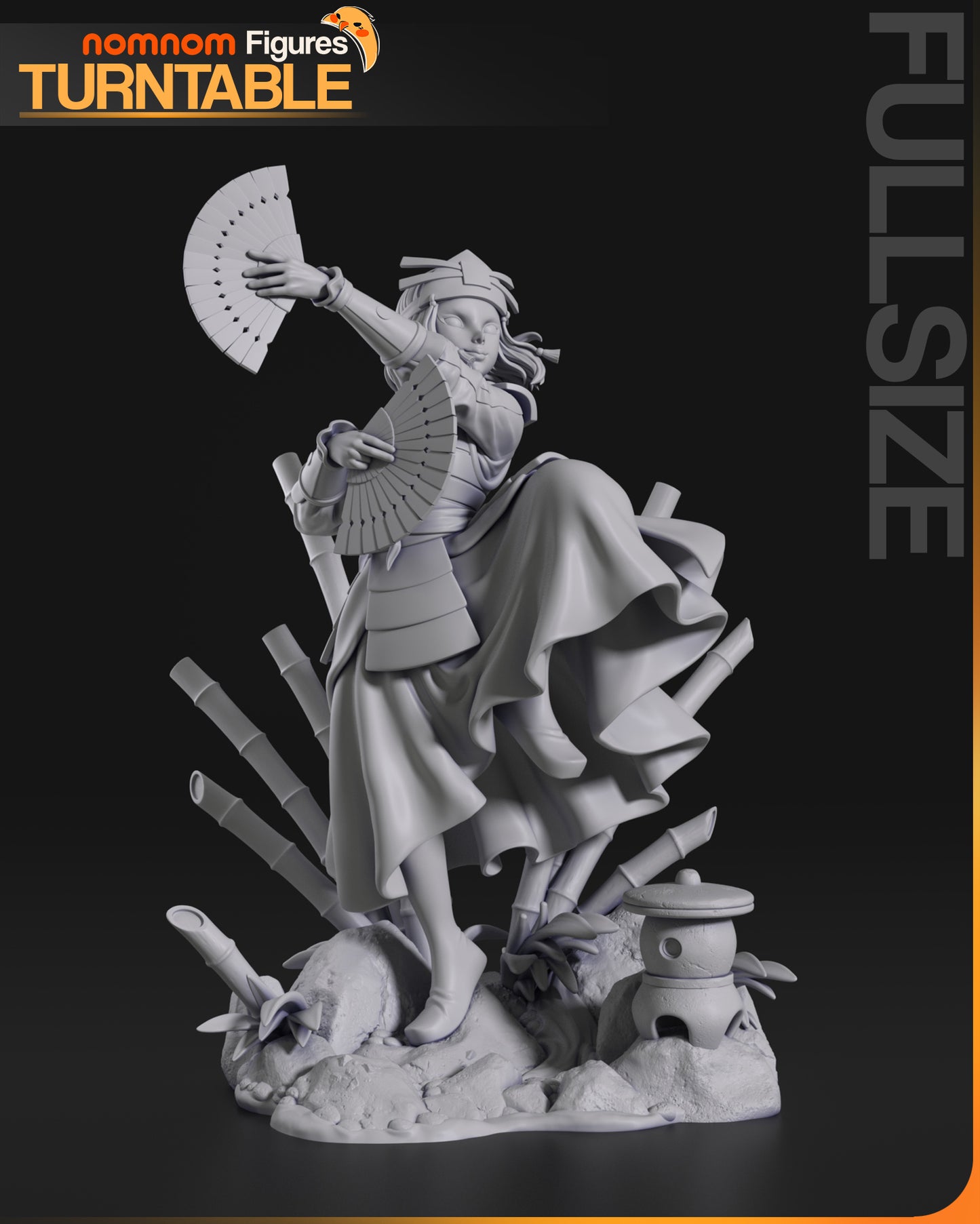 Graceful Guardian | Resin Garage Kit Figure Show Fan Art | Nomnom Figures