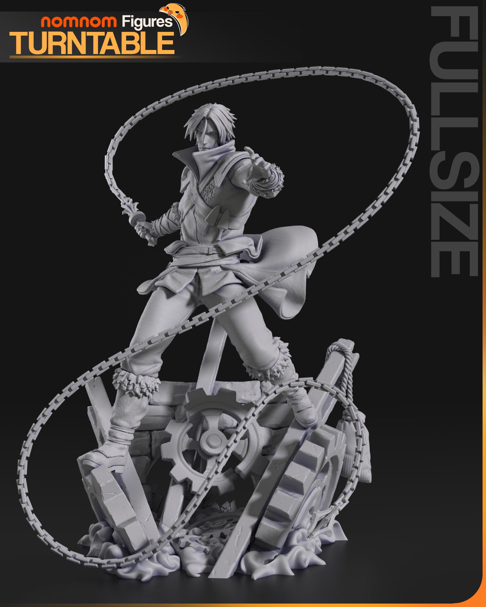 Vampire Hunter | Resin Garage Kit Figure Show Fan Art | Nomnom Figures