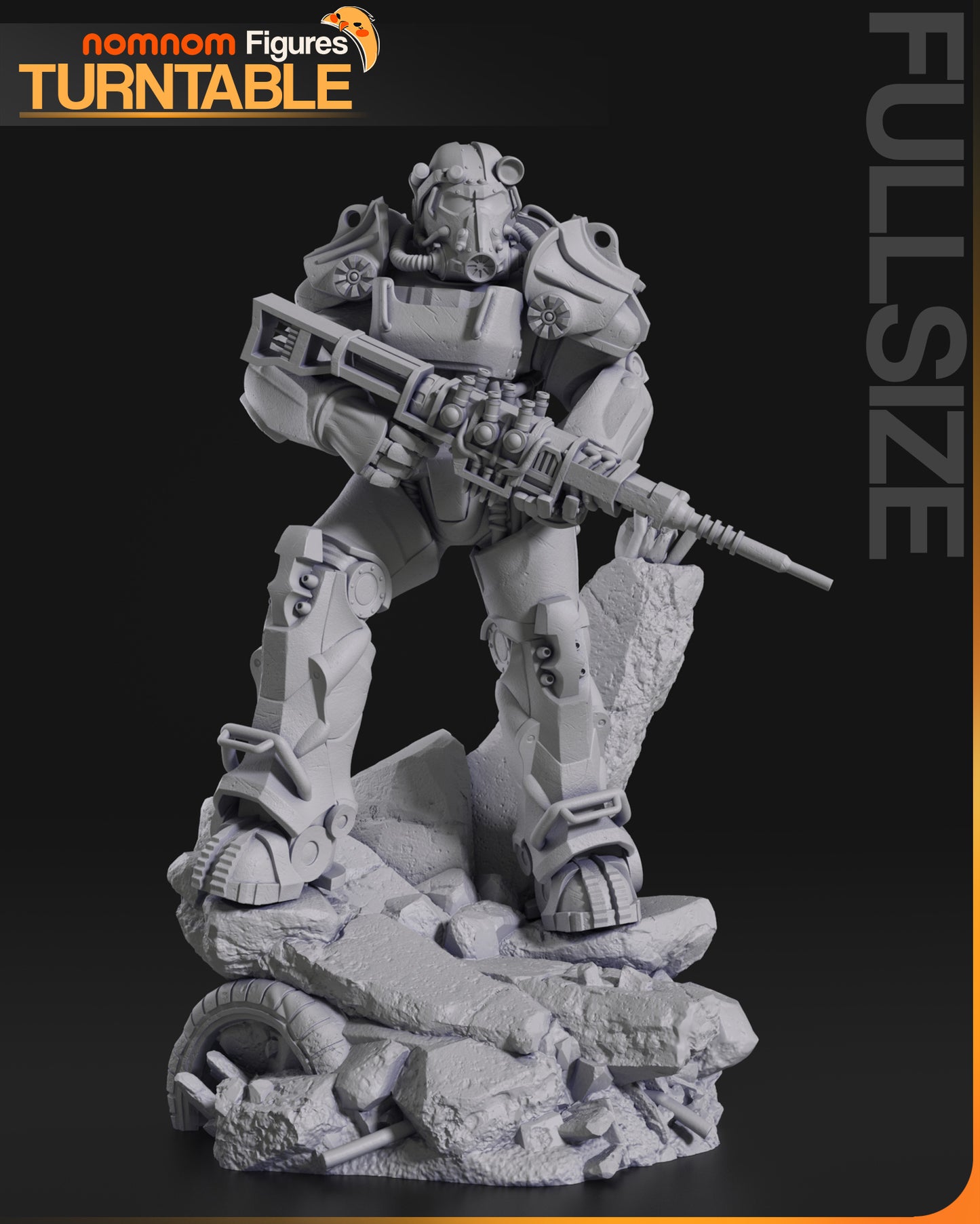 Wasteland Sentinel | Resin Garage Kit Figure Game Fan Art | Nomnom Figures