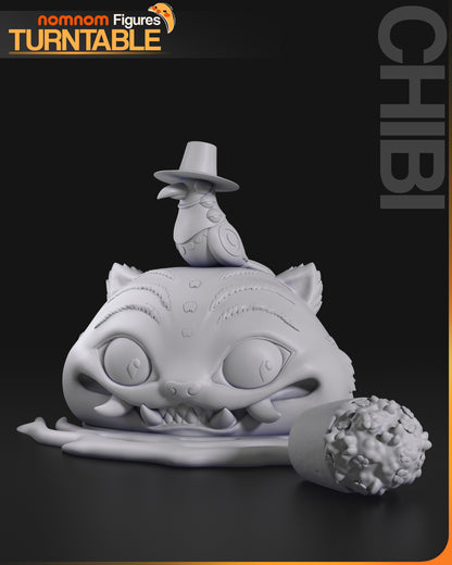 Chibi Derpy Tiger | Resin Garage Kit Figure Movie Fan Art | Nomnom Figures
