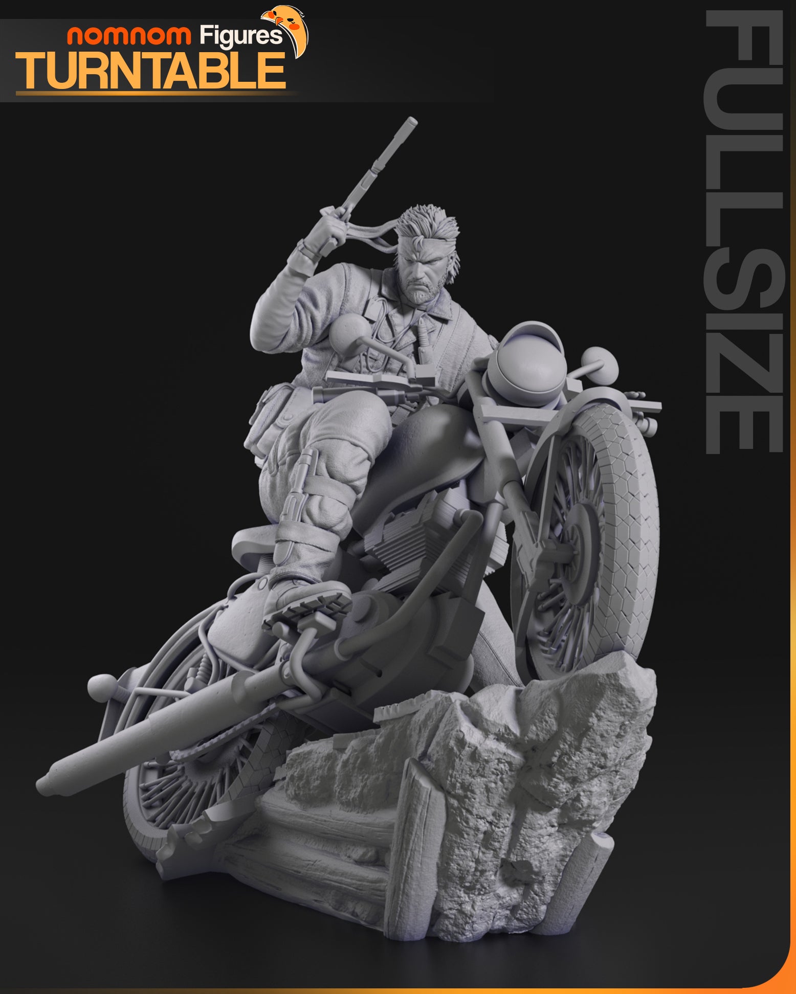 1:10 Shadow Operative | Resin Garage Kit Figure Fan Art | Nomnom Figures