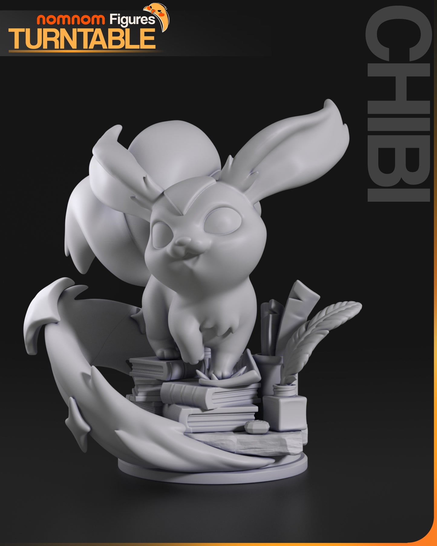Chibi Sugar Stack Sweetie | Figura de resina Garage Kit Anime Fan Art | Nomnom Figures