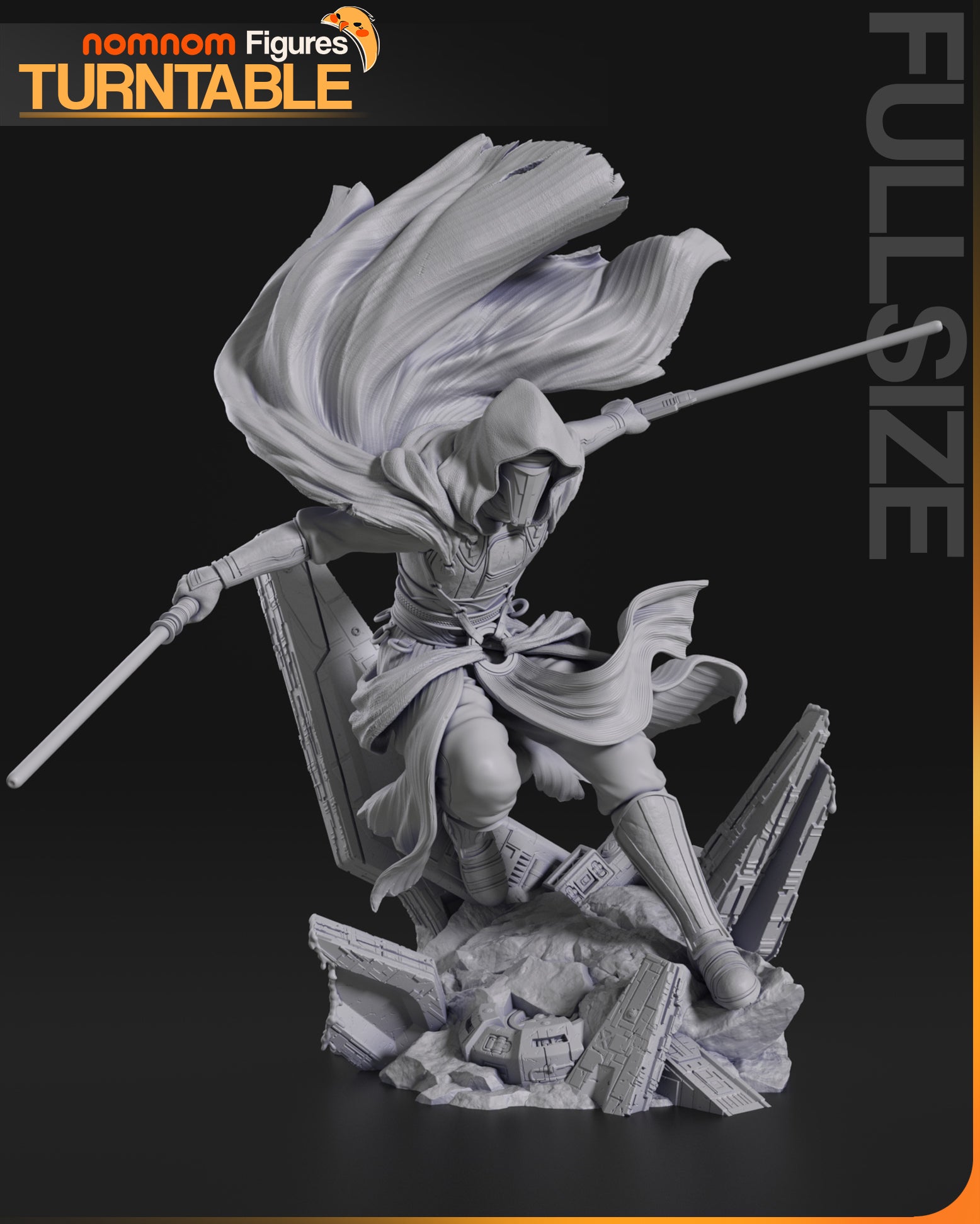 Warring Paths | Resin Garage Kit Figure Show Fan Art | Nomnom Figures