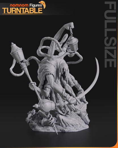 1:10 Master of Lamps | Resin Garage Kit Figure Fan Art | Nomnom Figures