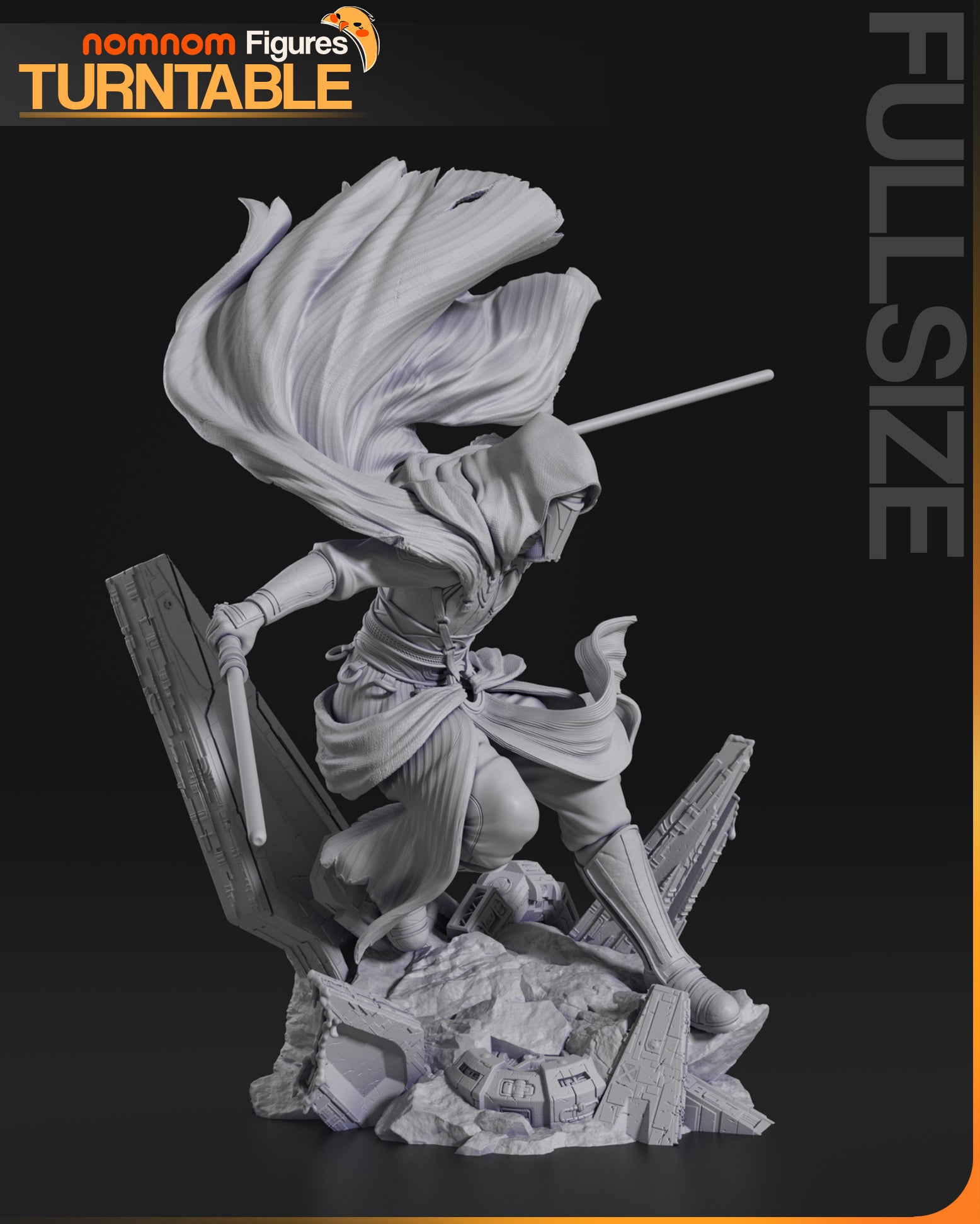 Warring Paths | Resin Garage Kit Figure Show Fan Art | Nomnom Figures