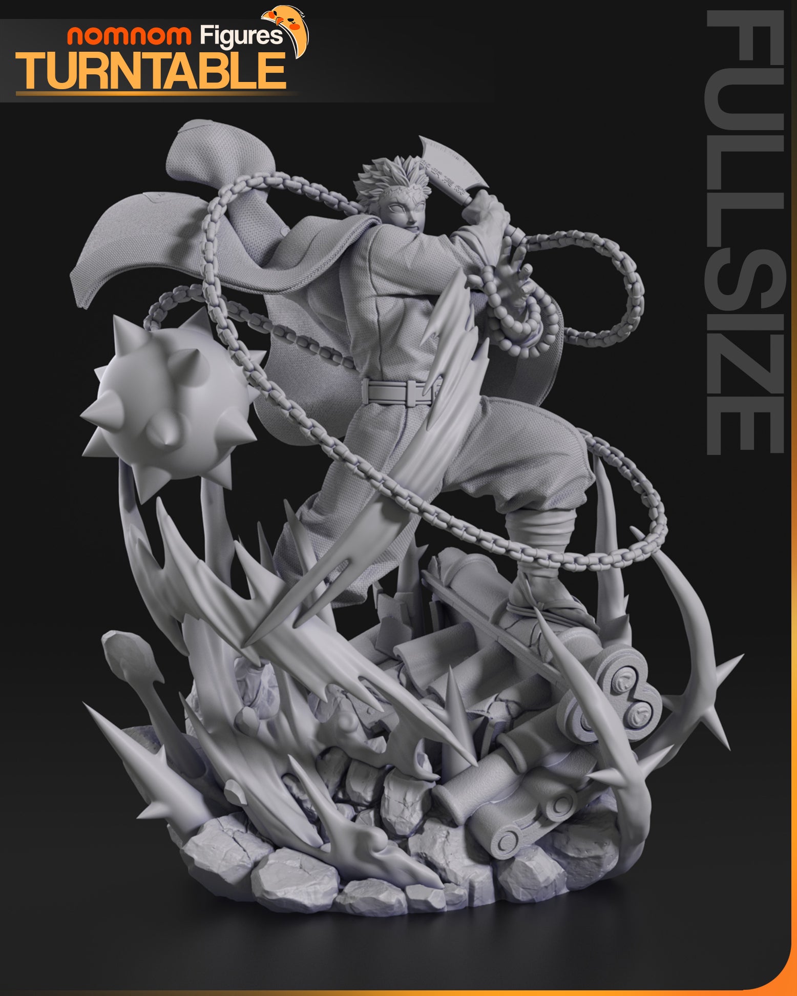 1:10 Stone Guardian | Resin Garage Kit Figure Fan Art | Nomnom Figures