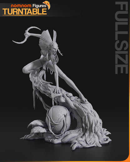 The Huntress | Resin Garage Kit Figure Fan Art | Nomnom Figures