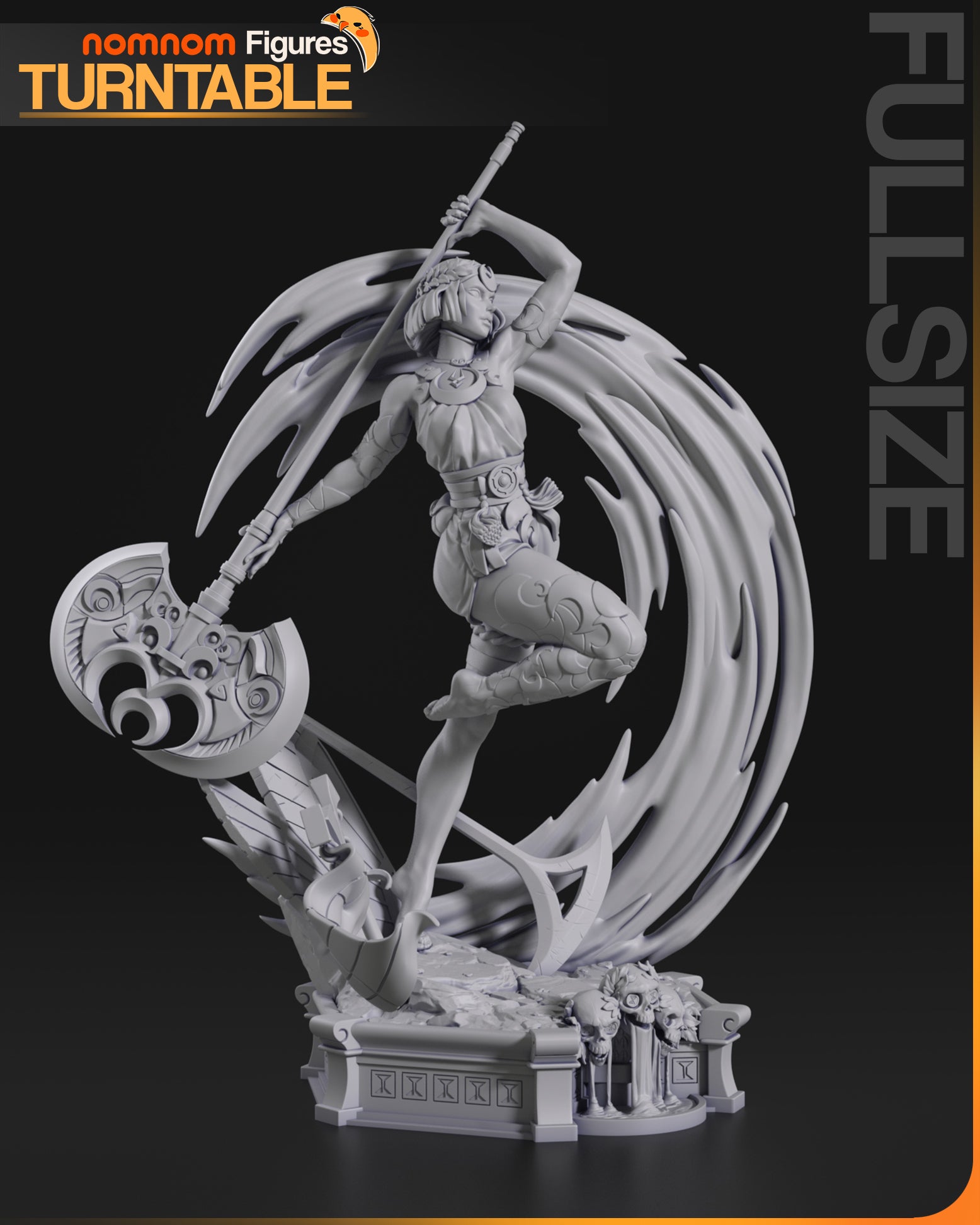 The Underworld Witch | Resin Garage Kit Figure Fan Art | Nomnom Figures