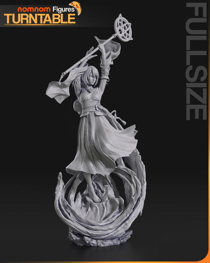 Pretty Summoner | Resin Garage Kit Figure Fan Art | Nomnom Figures