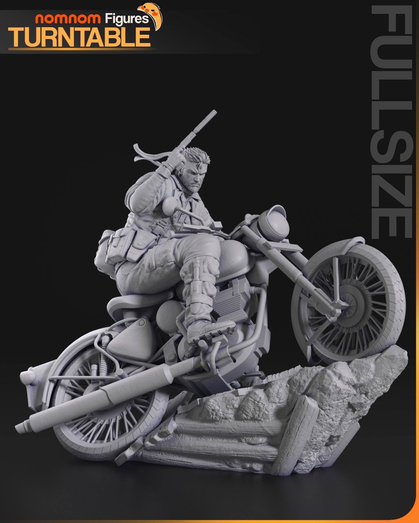 1:10 Shadow Operative | Resin Garage Kit Figure Fan Art | Nomnom Figures