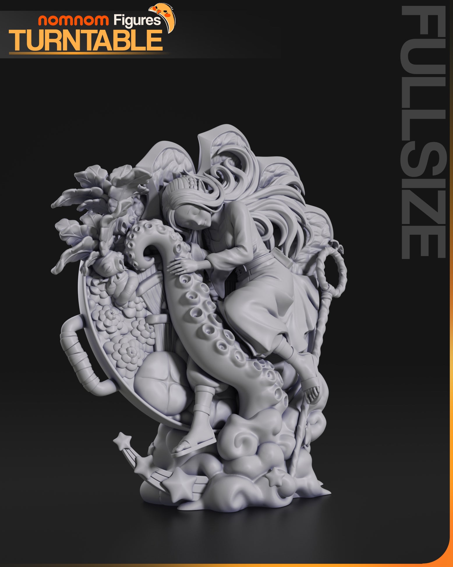 1:10 Gentle Guardian | Resin Garage Kit Figure Fan Art | Nomnom Figures