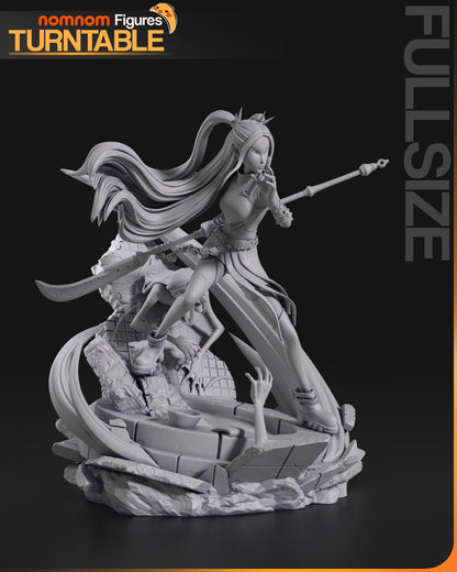 Demon Hunter | Resin Garage Kit Figure Fan Art | Nomnom Figures