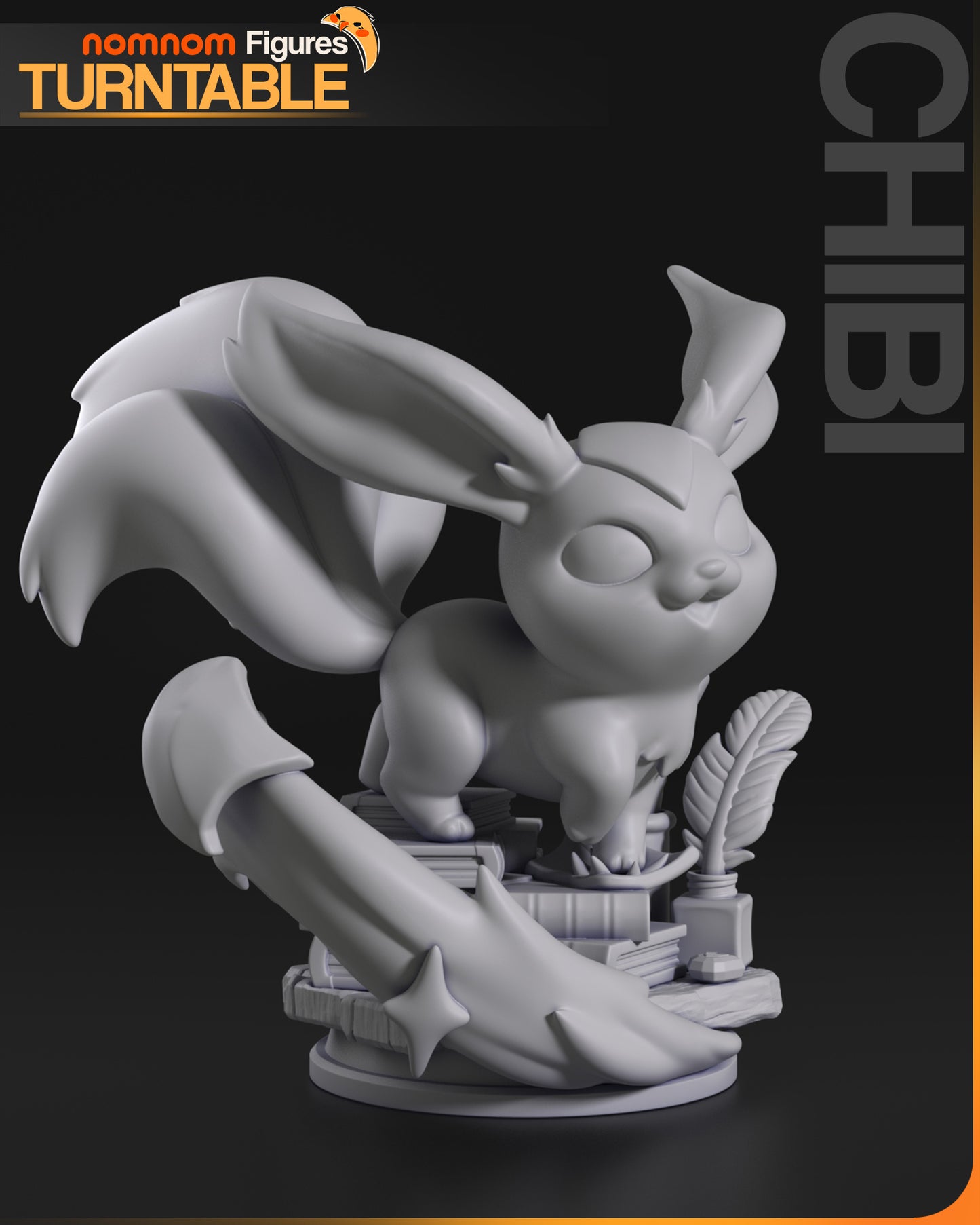 Chibi Sugar Stack Sweetie | Figura de resina Garage Kit Anime Fan Art | Nomnom Figures