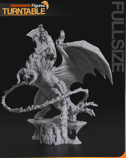 1:10 Demon of the Deep | Resin Garage Kit Figure Fan Art | Nomnom Figures