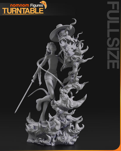 1:10 We Could Be Free | Resin Garage Kit Figure Fan Art | Nomnom Figures