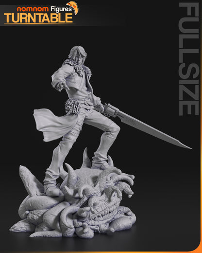 Brooding Combatant | Resin Garage Kit Figure Fan Art | Nomnom Figures