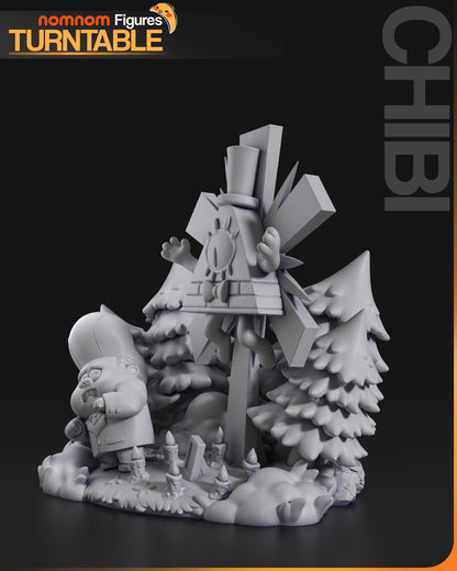 Chibi Terms and Conditions Apply | Resin Garage Kit Figure Anime Fan Art | Nomnom Figures