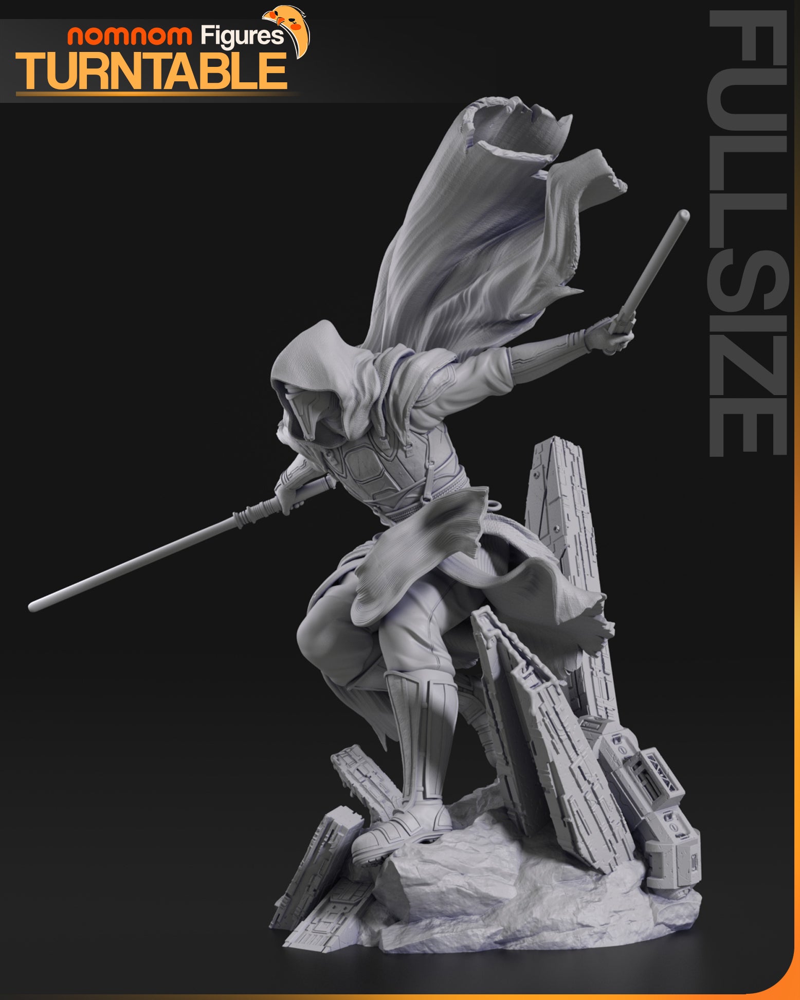 Warring Paths | Resin Garage Kit Figure Show Fan Art | Nomnom Figures