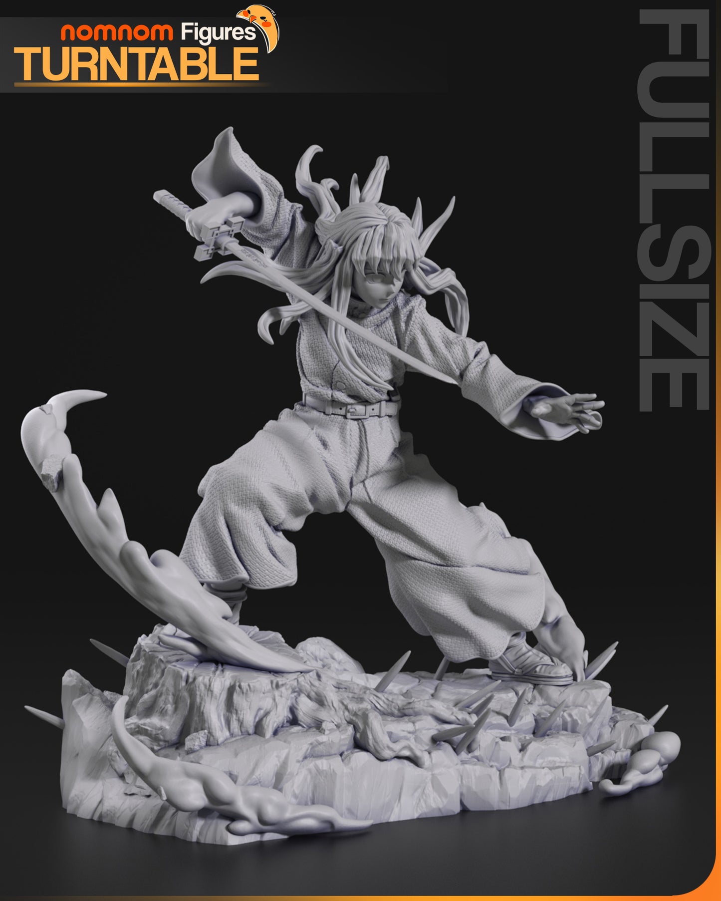 1:10 Child of Mist | Resin Garage Kit Figure Fan Art | Nomnom Figures