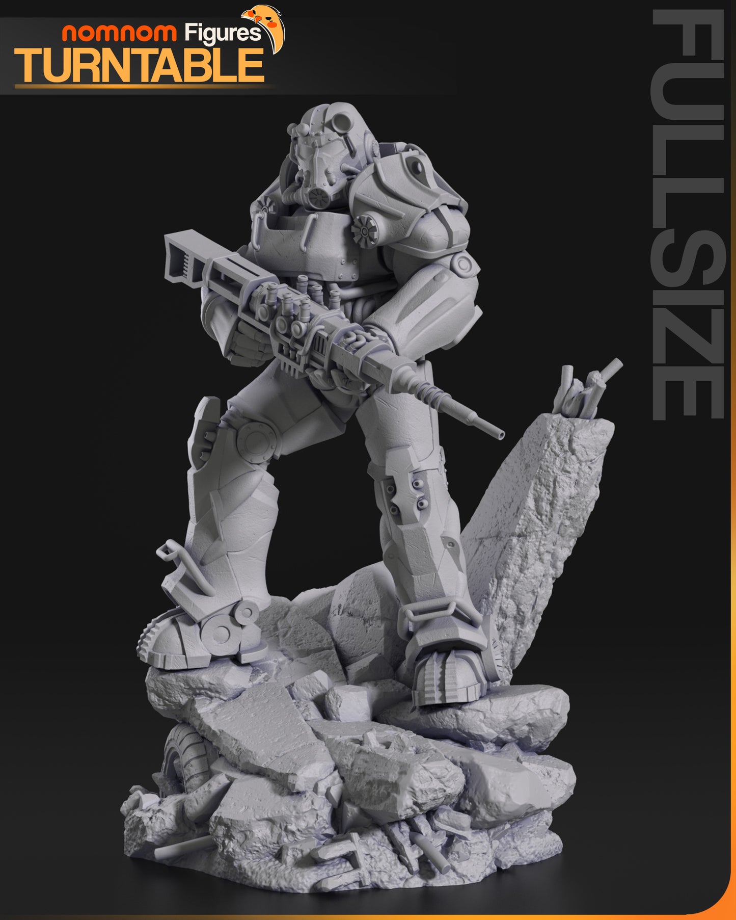 Wasteland Sentinel | Resin Garage Kit Figure Game Fan Art | Nomnom Figures