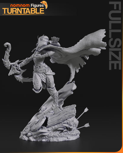 1:10 Emerald Sentinel | Resin Garage Kit Figure Fan Art | Nomnom Figures