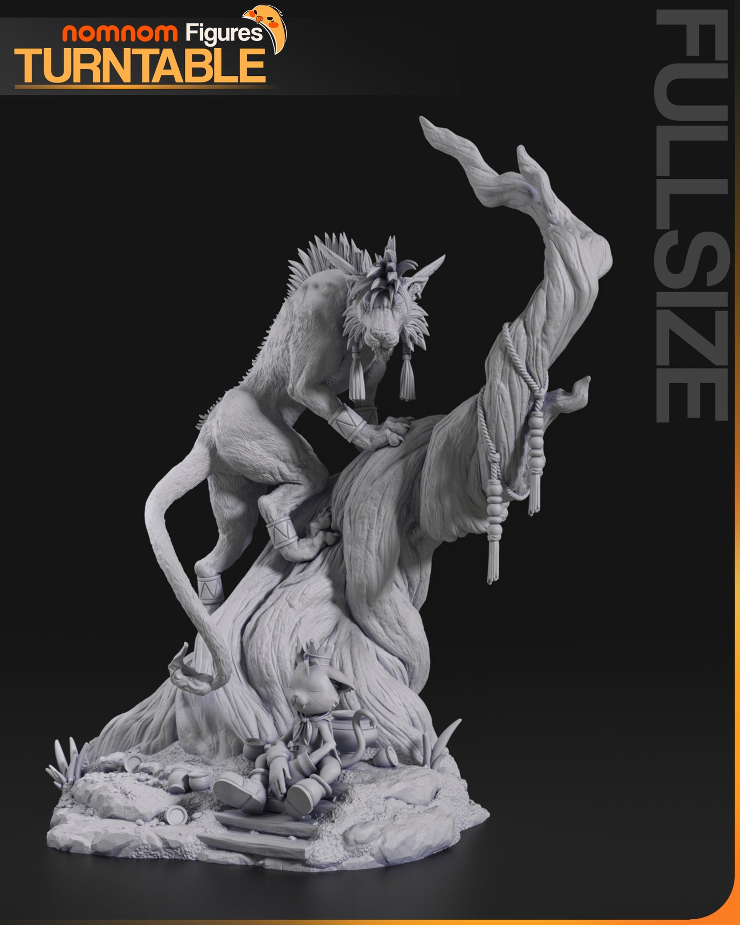 Cazador de Dragones de Frostland | Figura de resina Kit de garaje Fan Art | Nomnom Figures