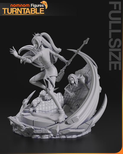 Demon Hunter | Resin Garage Kit Figure Fan Art | Nomnom Figures