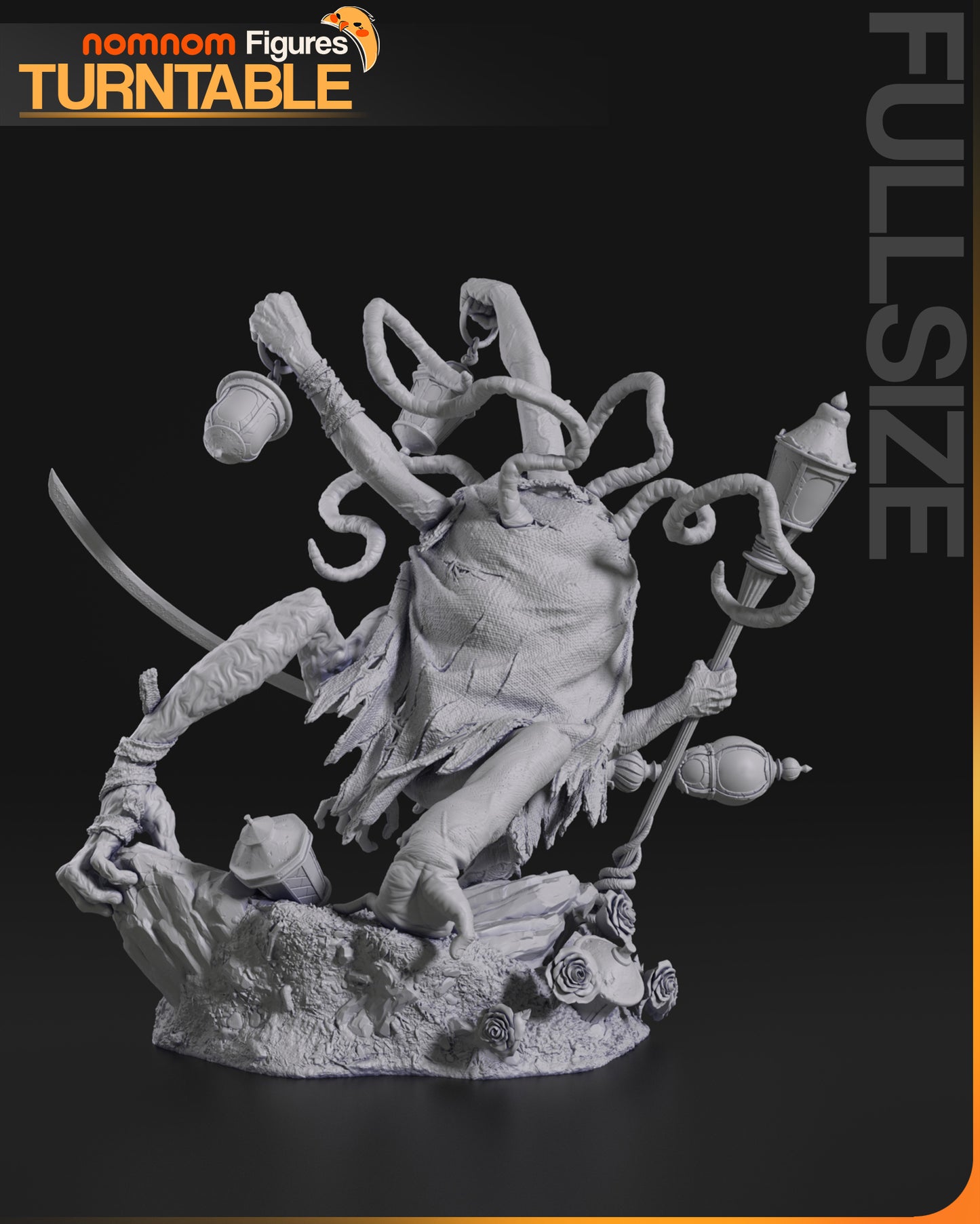 1:10 Master of Lamps | Resin Garage Kit Figure Fan Art | Nomnom Figures