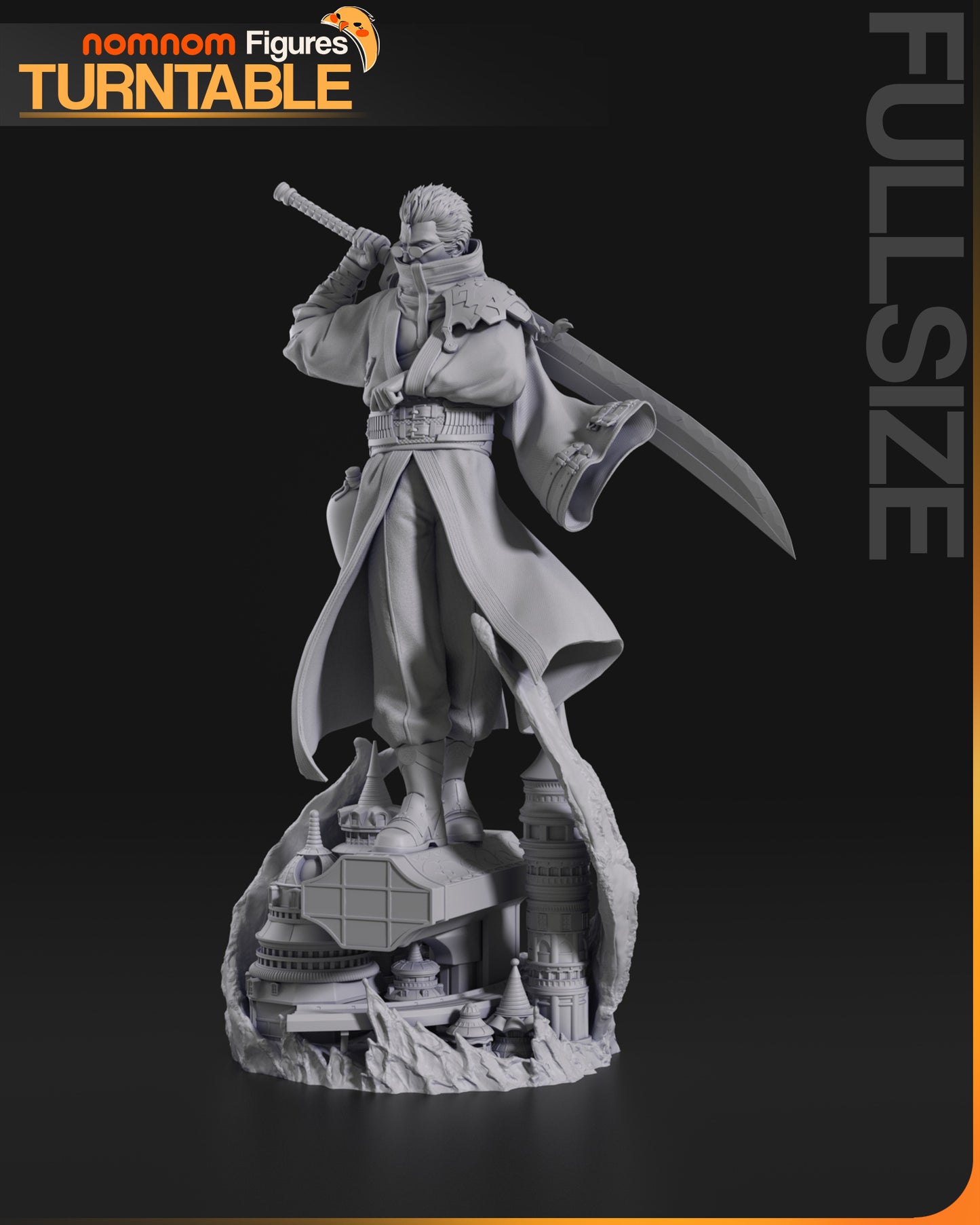 The Last Mentor | Resin Garage Kit Figure Fan Art | Nomnom Figures