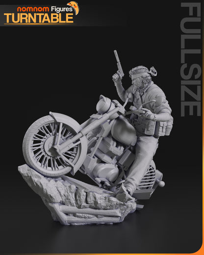 1:10 Shadow Operative | Resin Garage Kit Figure Fan Art | Nomnom Figures