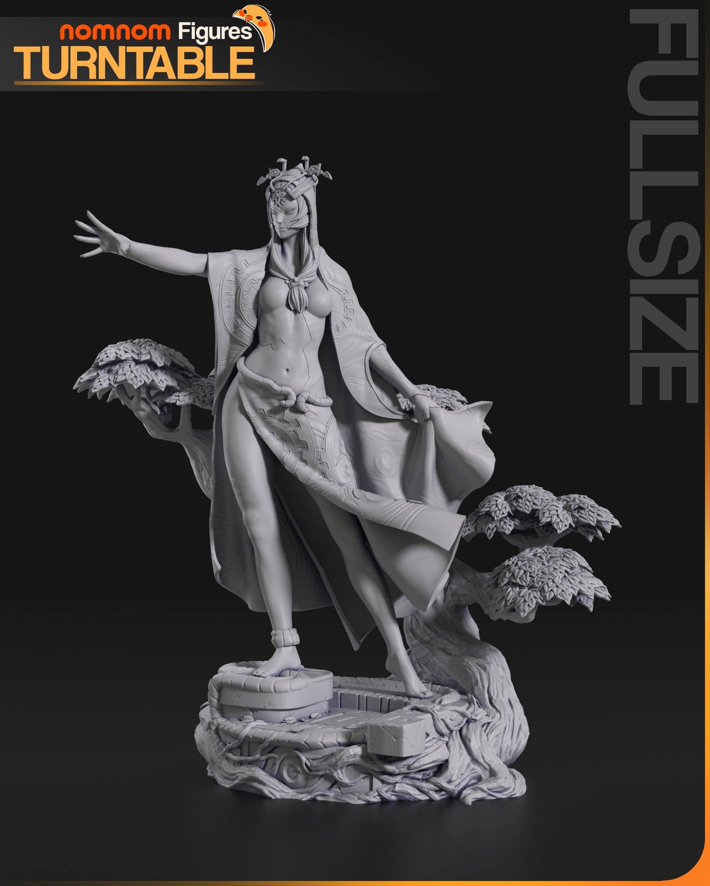 Twilight Queen | Resin Garage Kit Figure Fan Art | Nomnom Figures