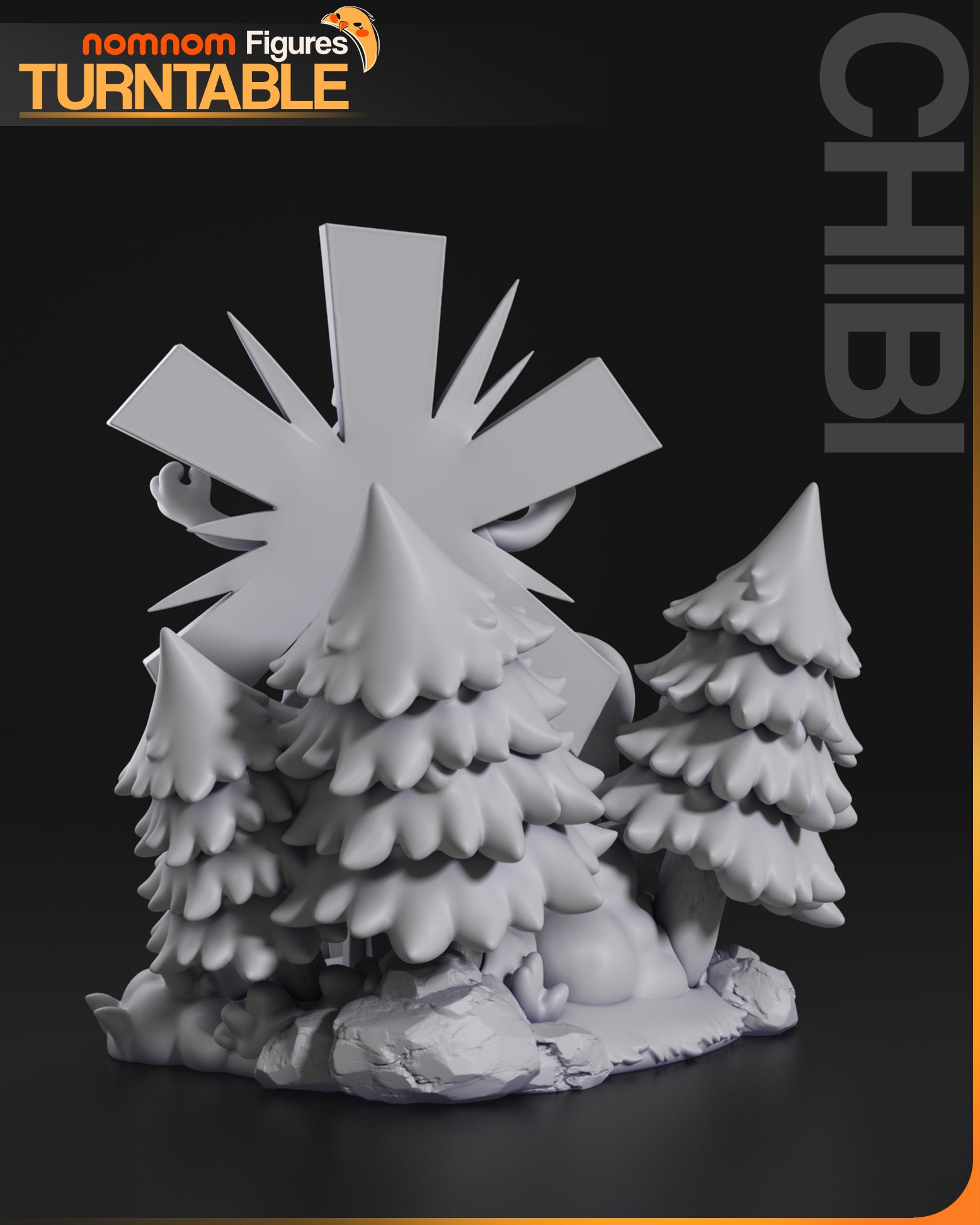 Chibi Terms and Conditions Apply | Resin Garage Kit Figure Anime Fan Art | Nomnom Figures