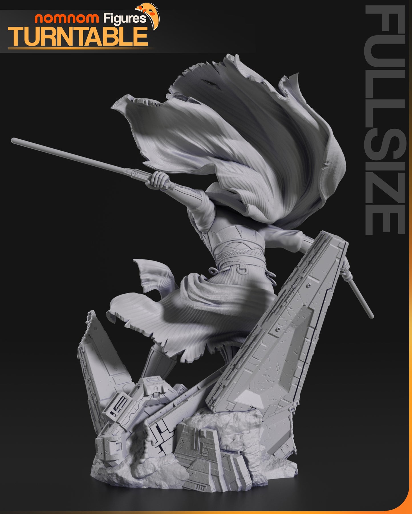 Warring Paths | Resin Garage Kit Figure Show Fan Art | Nomnom Figures