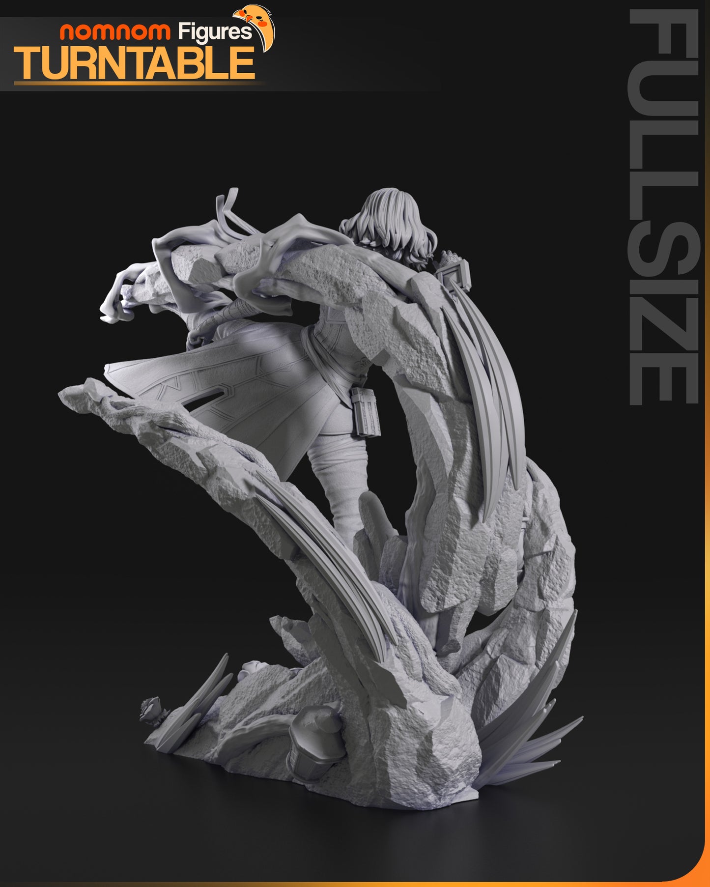 Steadfast Grace | Resin Garage Kit Figure Game Fan Art | Nomnom Figures