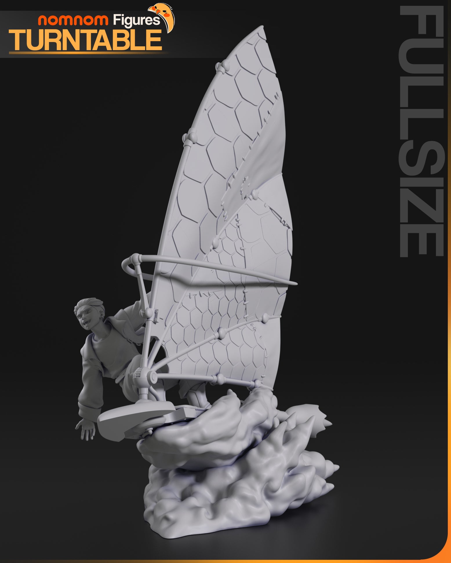 Solar Drifter | Resin Garage Kit Figure Movie Fan Art | Nomnom Figures